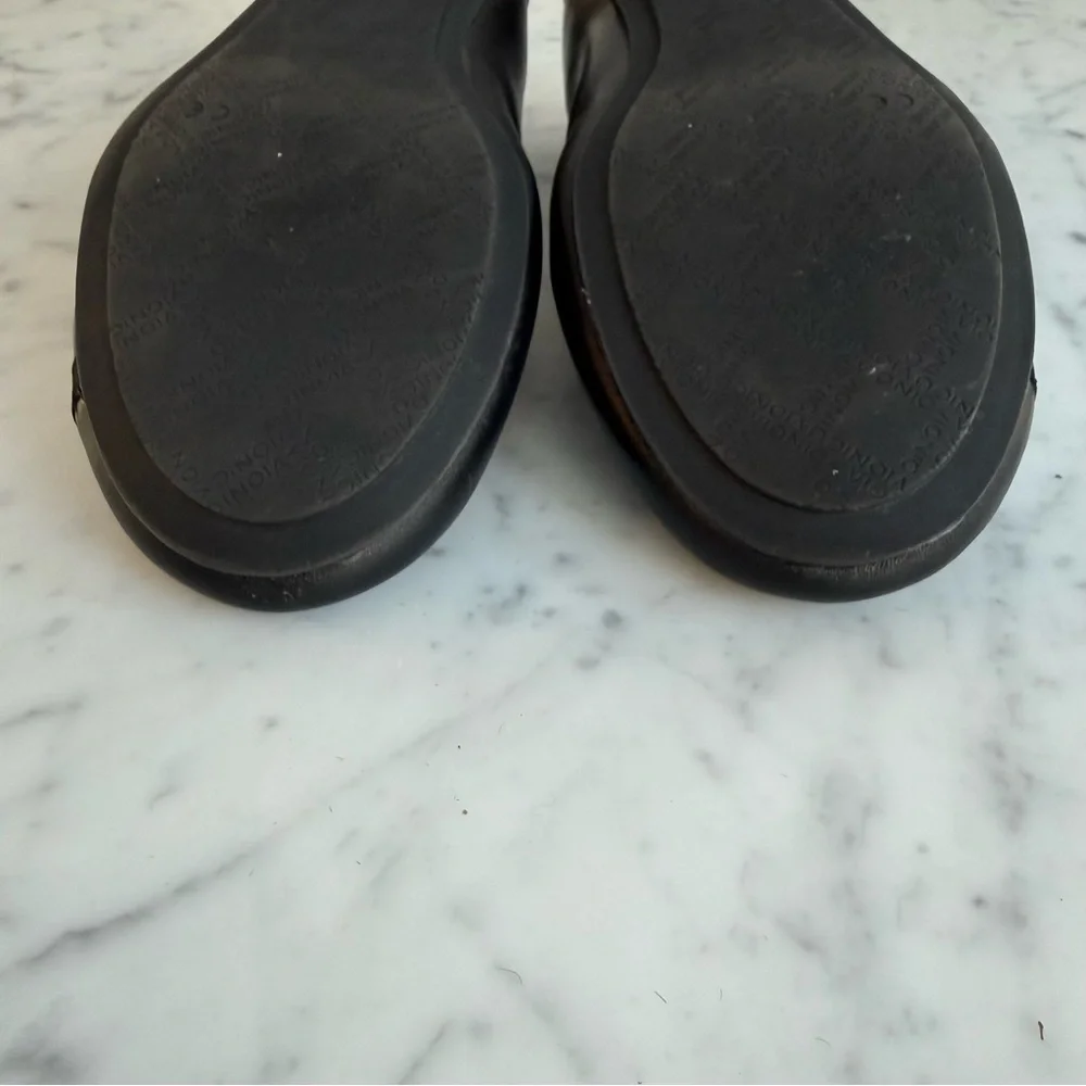 Vionic Carrol Ballet Flat Black Womens Size 7.5 Wide - Picture 10 of 12